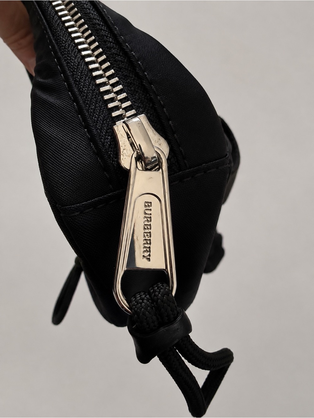 Burberry Black Nylon Logo Bum Bag Belt Bag 8021091 - Picture 11 of 11